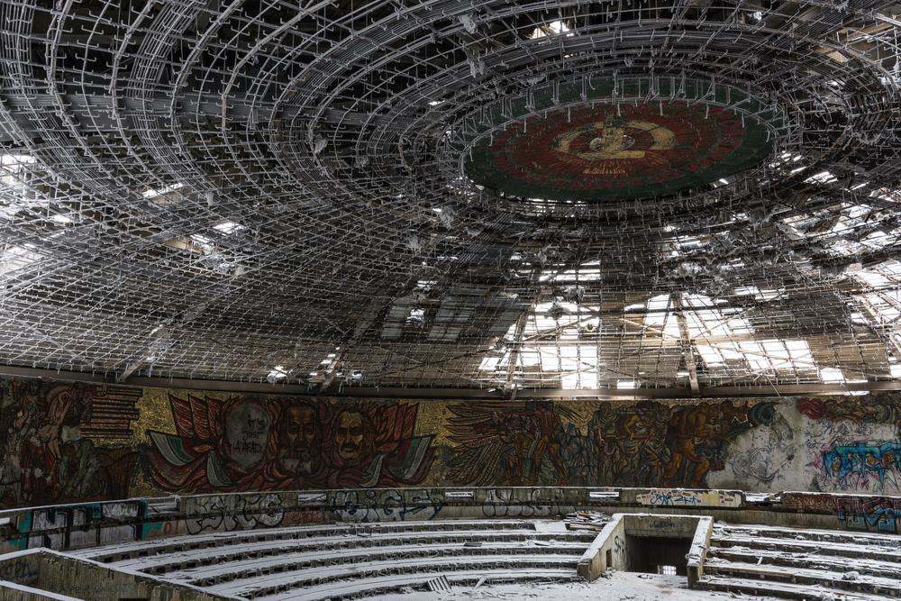 Old Abandoned Destroyed Monument - 26-03-2016 - Buzludzha, Bulgaria