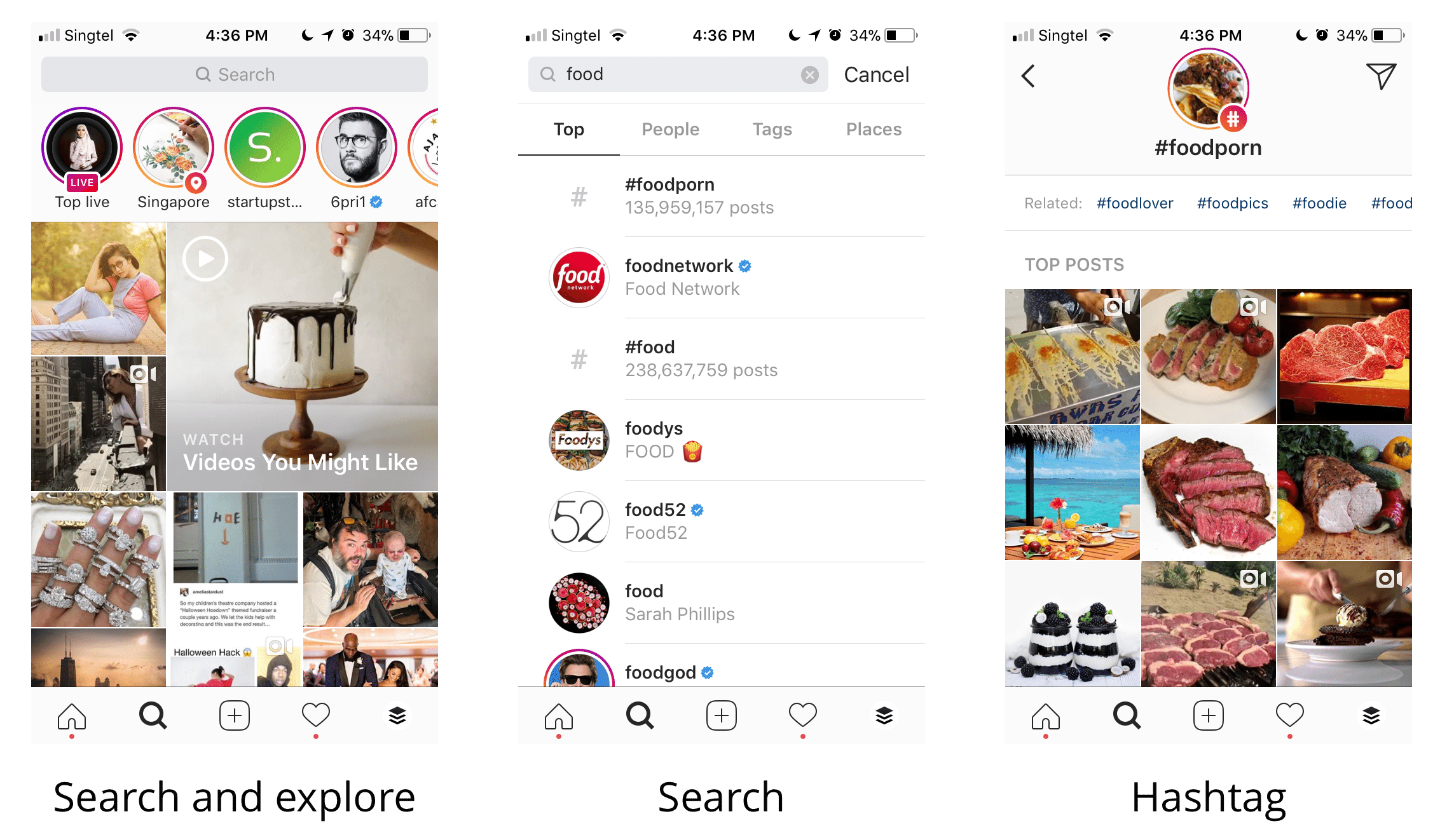 Find people to follow