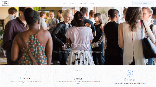 Facebook launched a new centralized hub for all things 360 called the 360 Community Page
