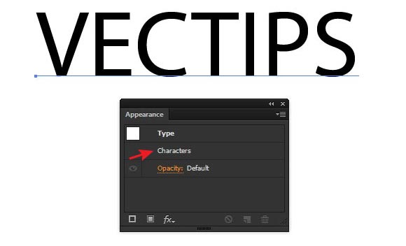 gold text effect