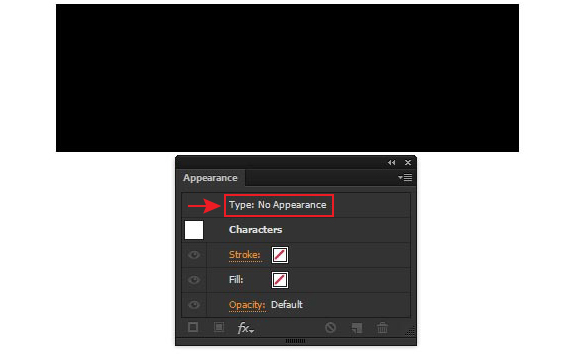 gold text effect