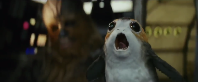 Spoiler porg!