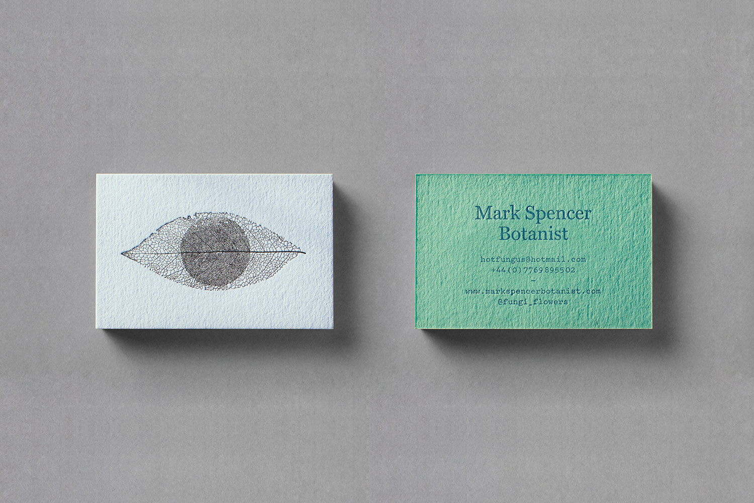 Mark Spencer forensic botanist cards