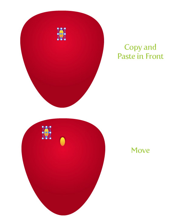 Step 9 chocolate covered strawberry vector