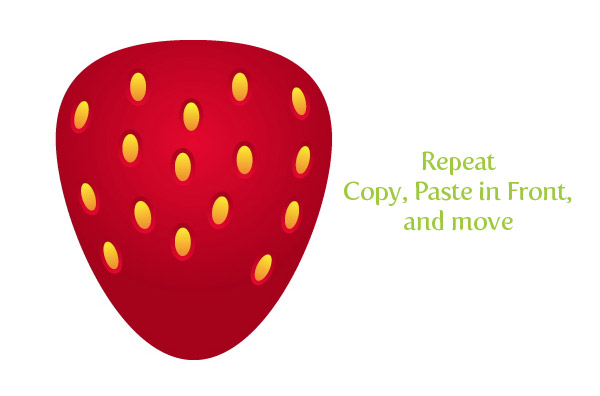 Step 10 chocolate covered strawberry vector