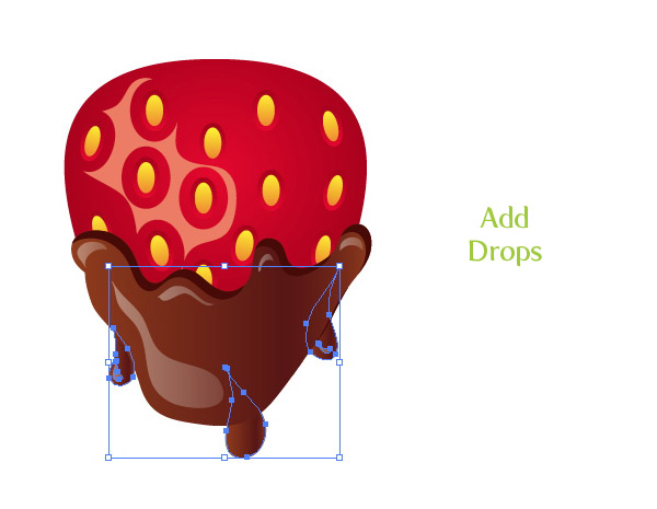 Step 20 chocolate covered strawberry vector