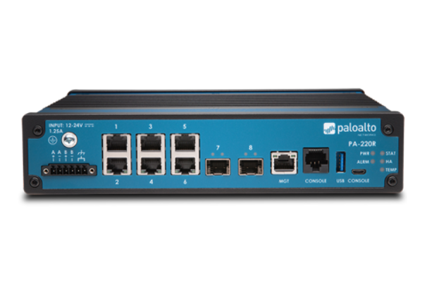 Palo Alto Networks PA-220R rugged firewall