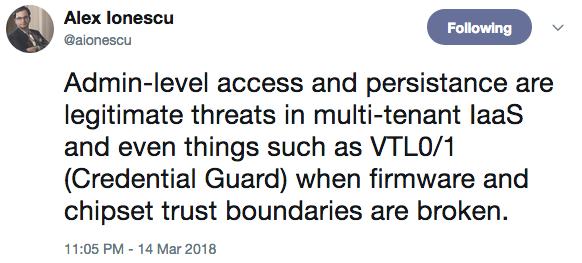 Alex Ionescu confirms vulnerabilities found by CTS in AMD processors