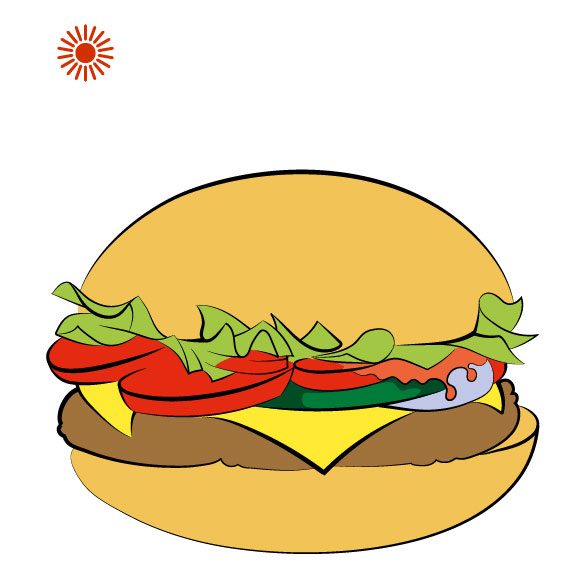 cartoon style vector