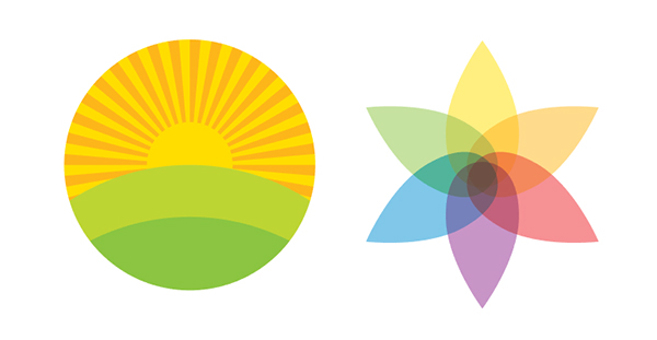 geometric logo vector 