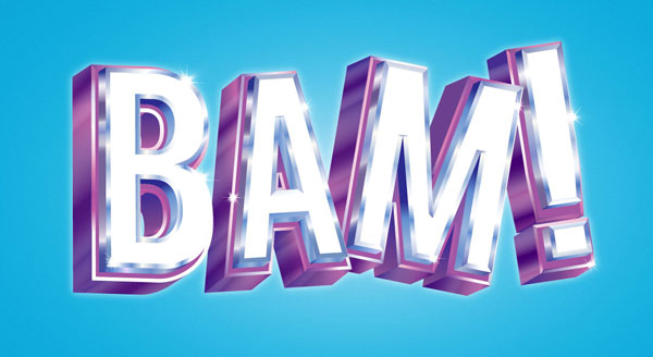 3D vector text