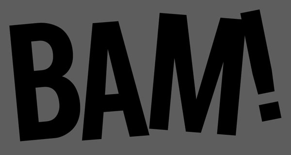 3D vector text