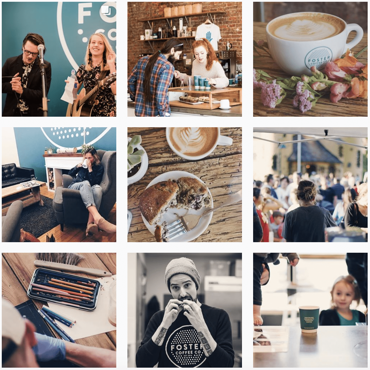 Foster Coffee Co instagram photos Foster Coffee Co instagram photos