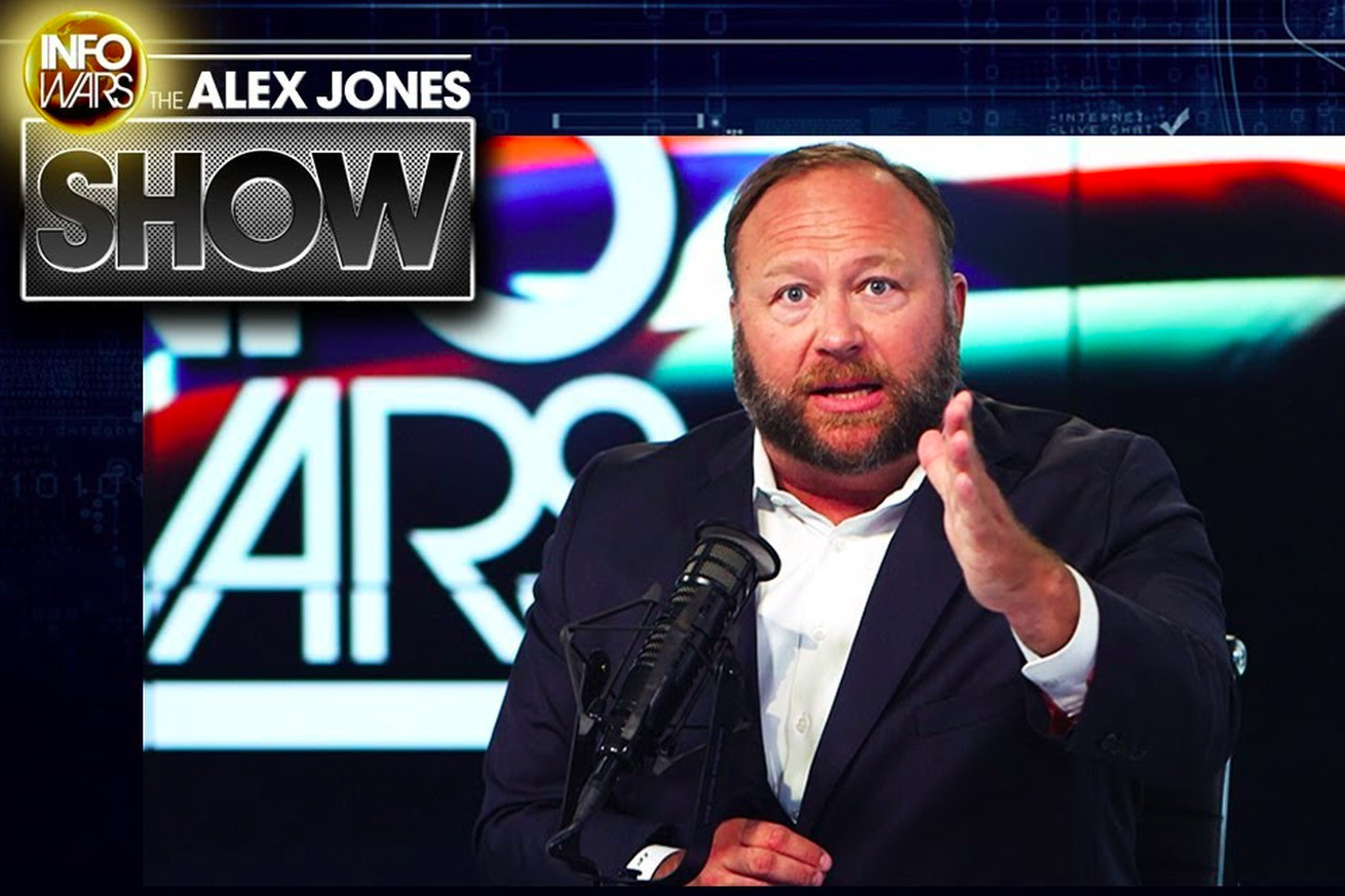 <em>Alex Jones’ personal page was suspended for violating the site’s community guidelines.</em>