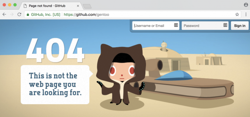Gentoo GitHub account hacked Gentoo GitHub account hacked