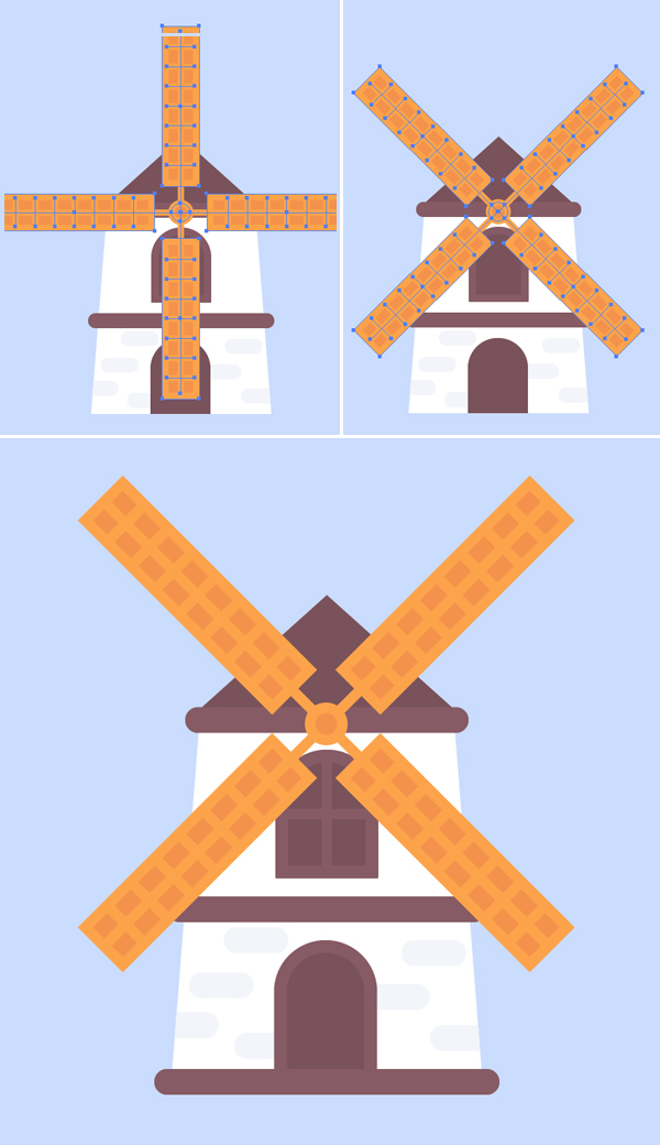 windmill vector