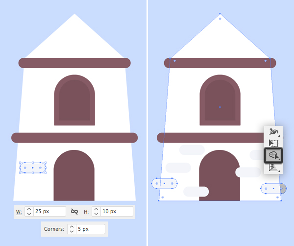 how to draw a windmill vector