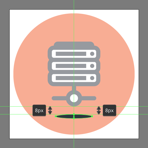 Fast NAS icon vector tutorial