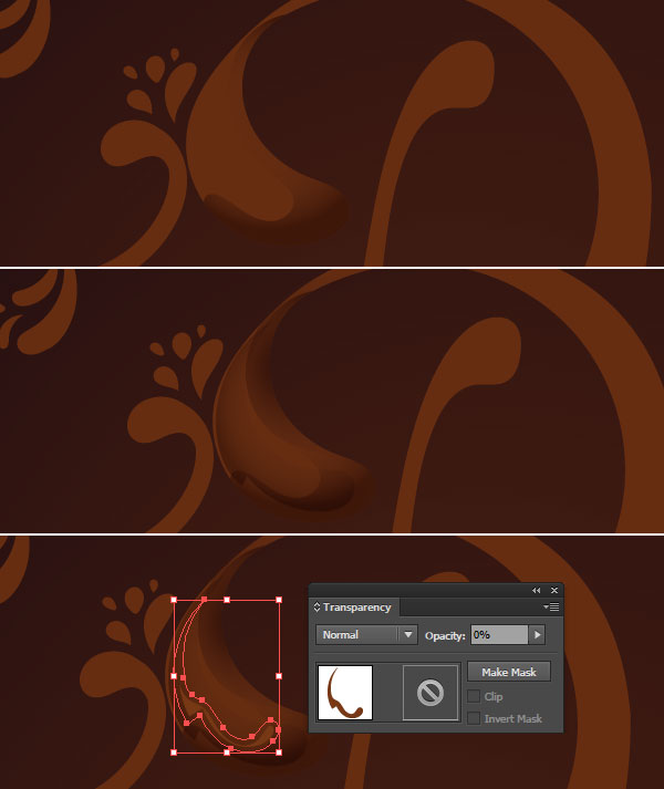 chocolate text vector