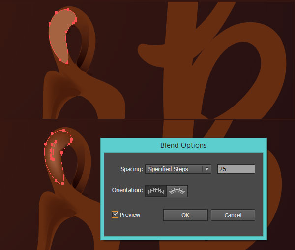 chocolate text vector