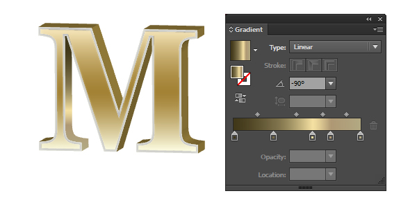 Metallic Text Effect
