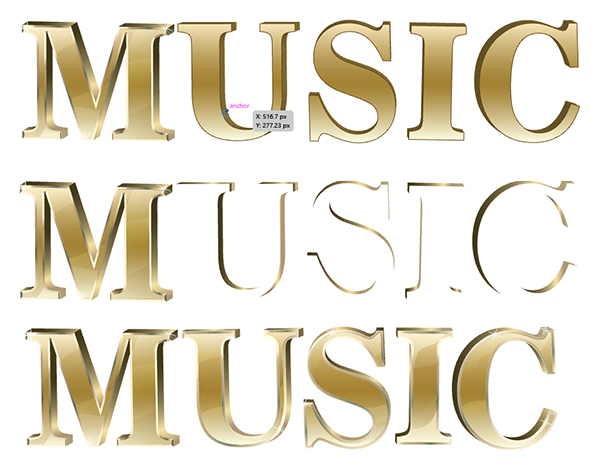 Metallic Text Effect