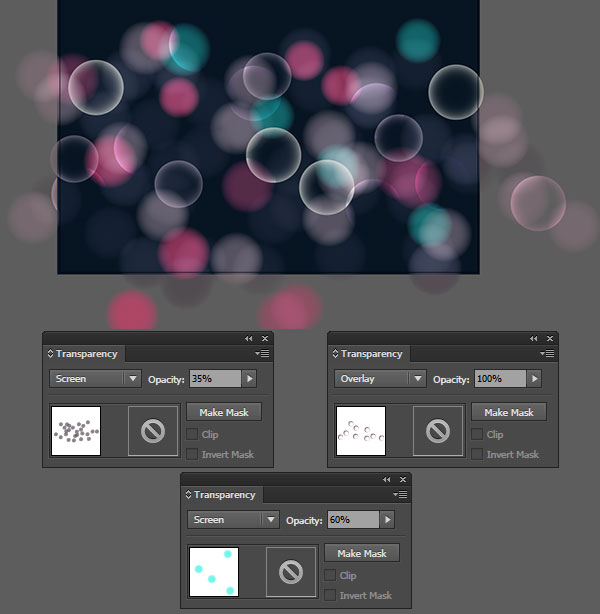 bokeh vector