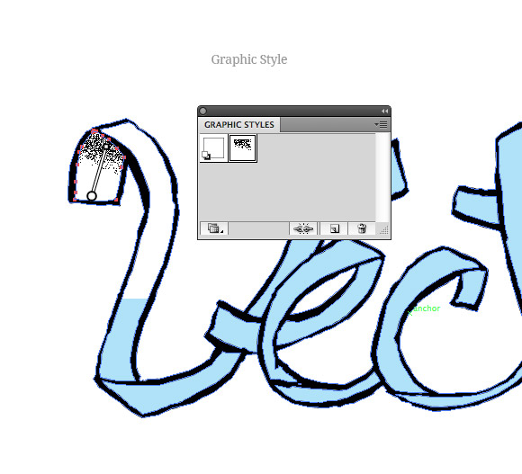 grunge font vector