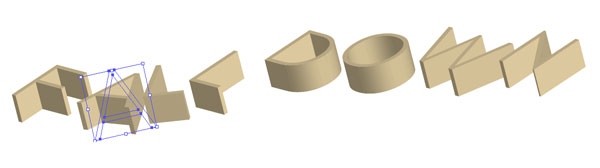 adjust 3d vector text placement