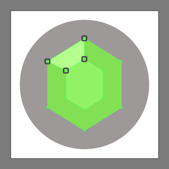 color the Emerald Gemstone Icon