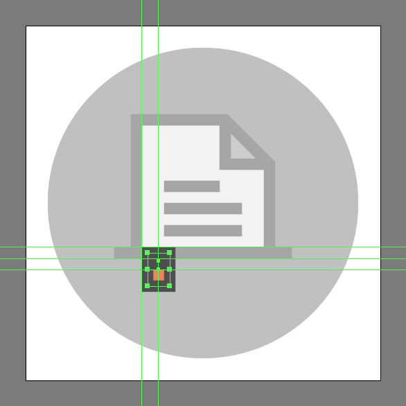 add shape to the Paper Shredder Icon