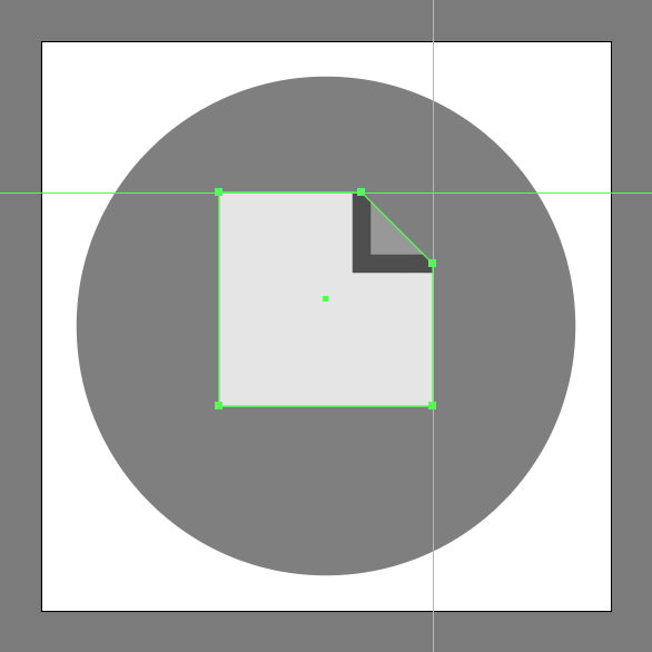 make a clipping mask in the Paper Shredder Icon