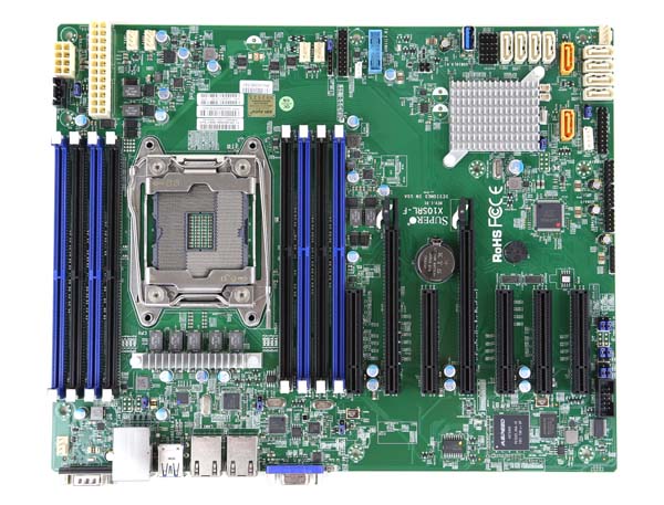 A Supermicro motherboard.
