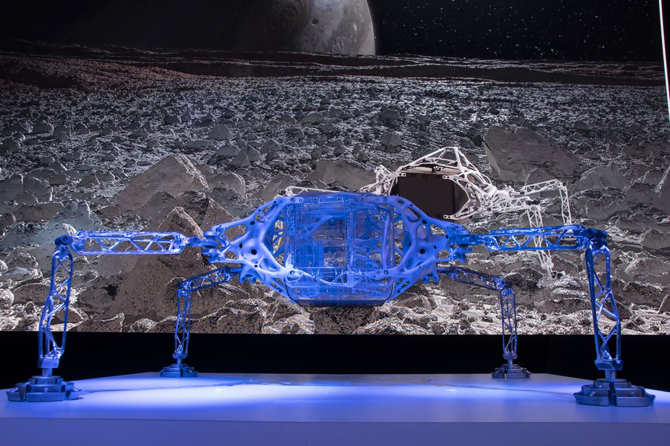 <em>Autodesk’s lander concept, made in collaboration with JPL</em>