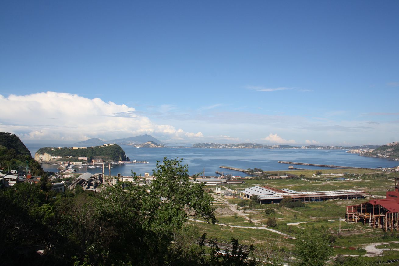 A view across the Campi Flegrei caldera.