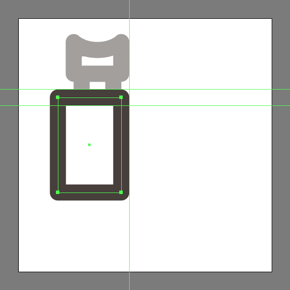 create the binoculars icon's objective barrel