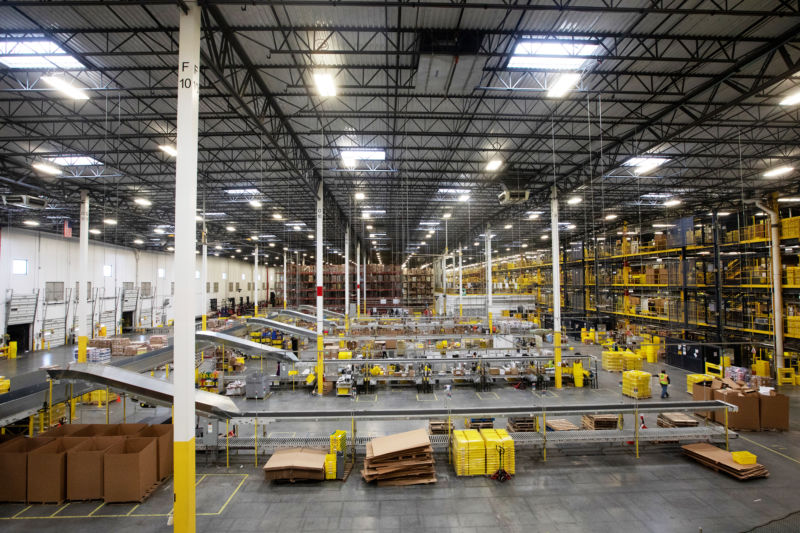Robbinsville Amazon warehouse