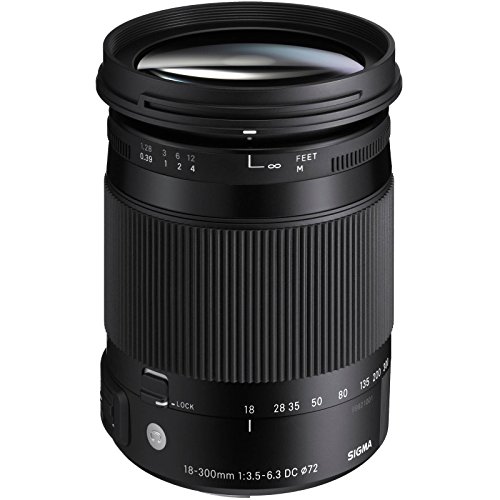 Sigma 18-300mm F3.5-6.3 Contemporary DC Macro OS HSM Lens