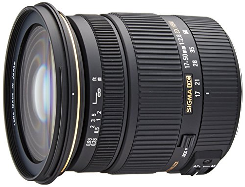 Sigma 17-50mm f/2.8 EX DC OS HSM FLD Large Aperture Standard Zoom Lens