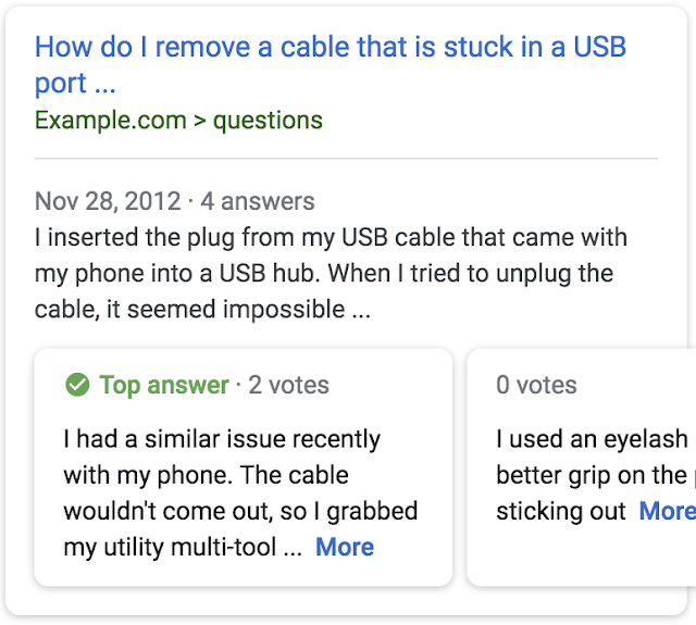 Google Expands Rich Results for Q&A Pages in Search