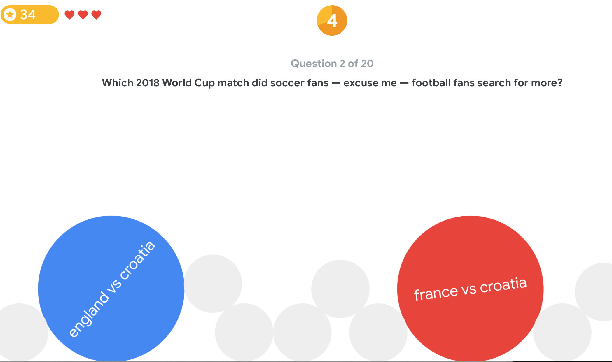 Google Launches First-Ever Game Based on Google Search Trends