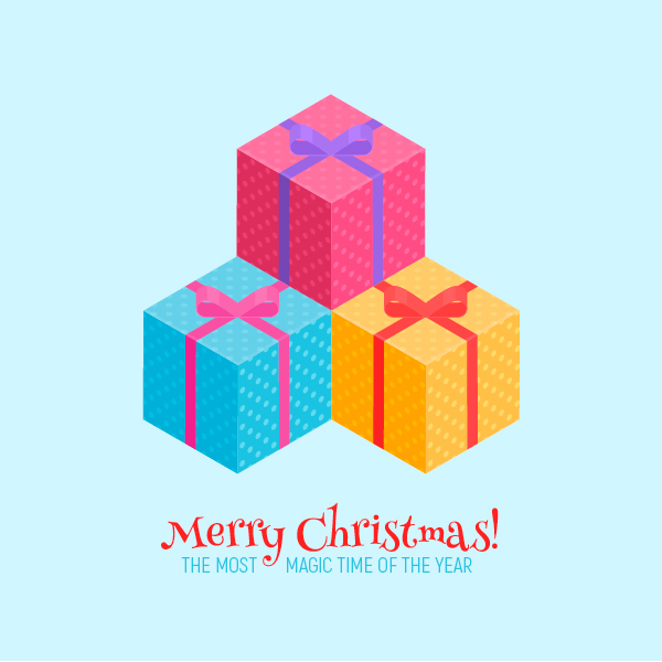 isometric christmas present final image