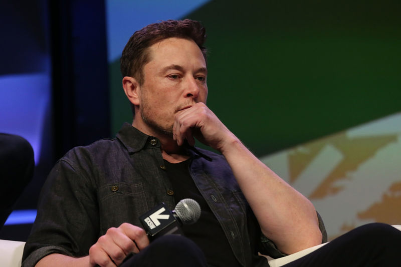 Elon Musk speaks in Austin, Texas, on March 10, 2018.