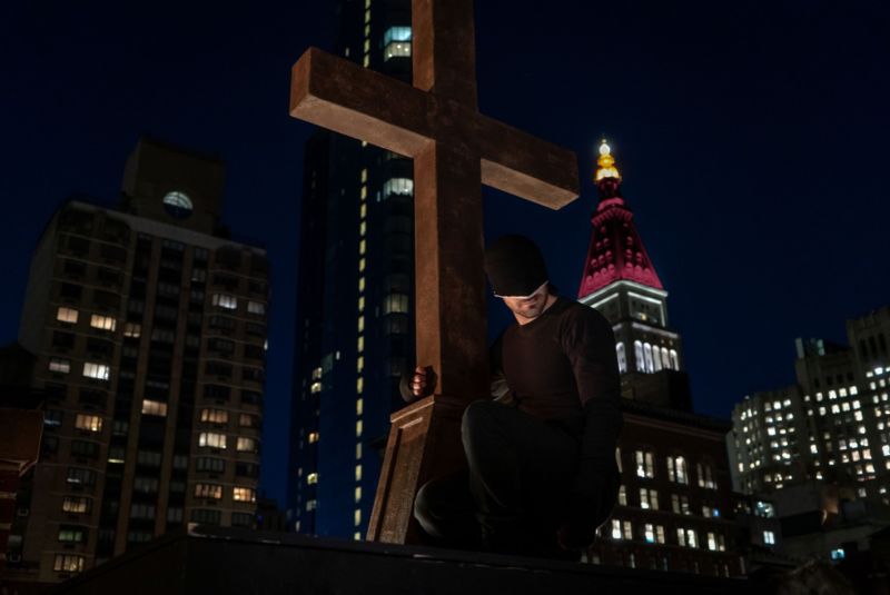 Promotional image of TV series Daredevil.