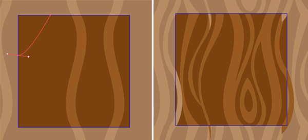 Wood Cut Text Treatment