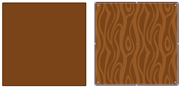 Wood Cut Text Treatment