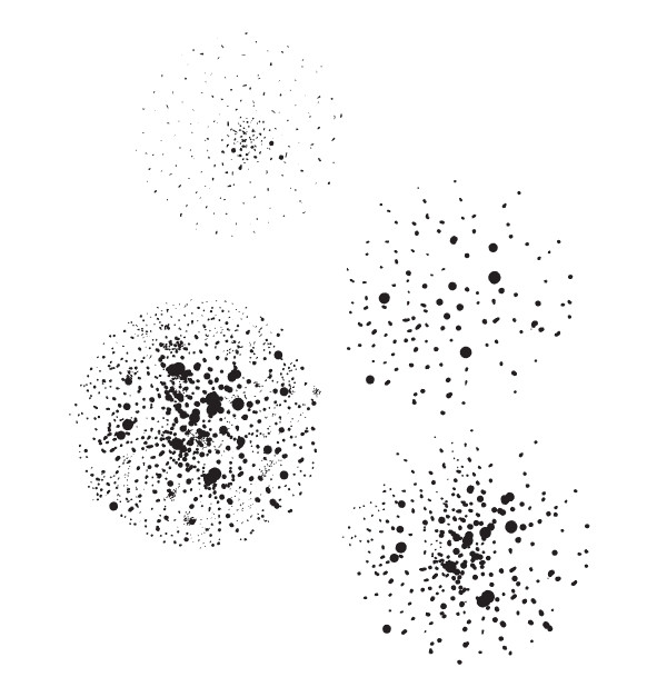 stipple Illustrator brush