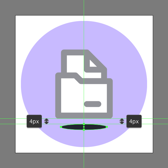 add ellipse for circular shadow