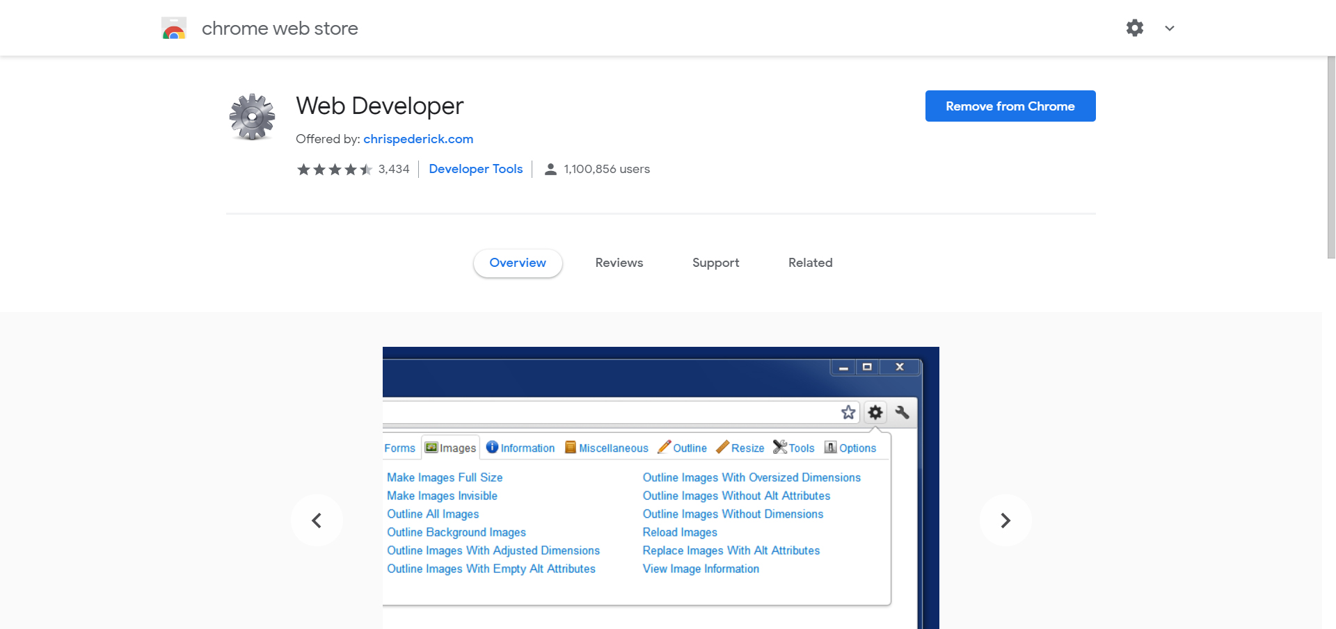 addon called Web Developer