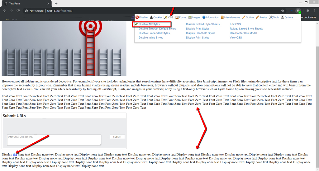 3 Ways to Find Hidden Spam Links & Text on a Webpage